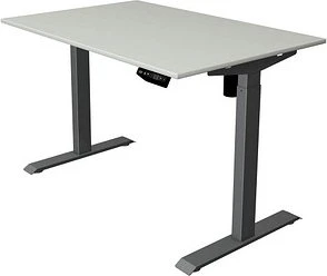 Kerkmann Move 1 elektrisch höhenverstellbarer Sitz-Steh-Schreibtisch 120x80cm grau/anthrazit
