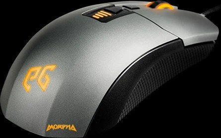 GeIL EpicGear Morpha Gaming Mouse gunmetal/schwarz, USB