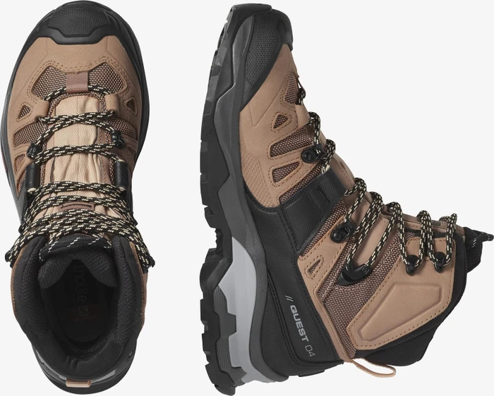 Salomon Quest 4 GTX sirocco/mocha mousse/almond cream (Damen)