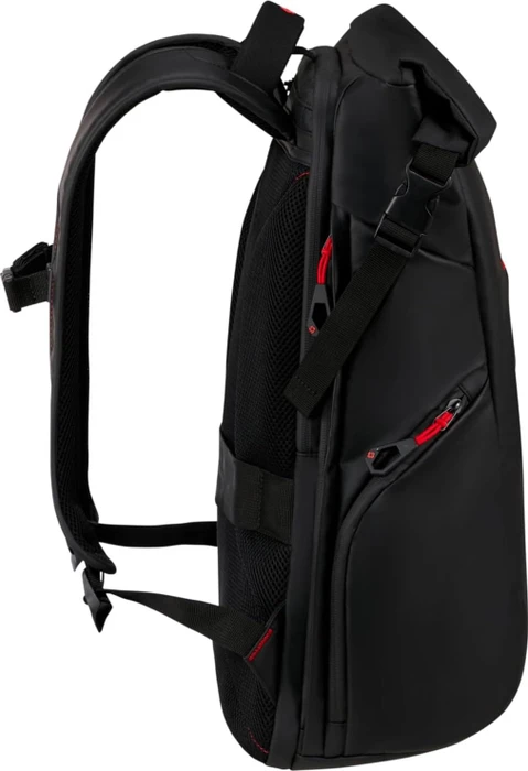 Samsonite Paradiver Light, Rolltop Backpack L, 17.3" Notebook-Rucksack, 49cm, 25/35l, erweiterbar, schwarz