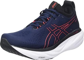 Asics Gel-Nimbus 25 midnight/electric red (Herren)