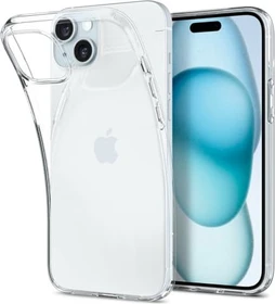 Spigen Liquid Crystal für Apple iPhone 15 Plus Crystal Clear