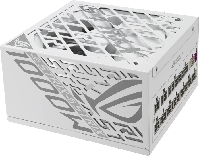 ASUS ROG Strix 1000W Platinum White Edition, ROG-STRIX-1000P-GAMING-WHITE, 1000W, ATX 3.1