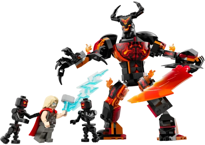 LEGO Marvel Super Heroes Baubare Figur - Thor vs. Surtur Baufigur