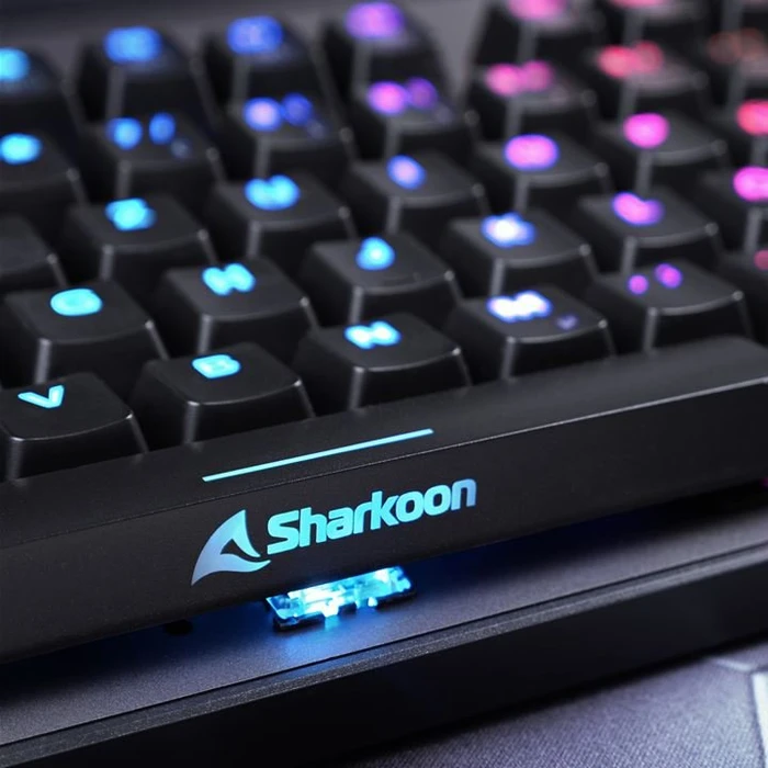 Sharkoon Skiller SGK20, LEDs RGB, Huano BROWN, USB, DE