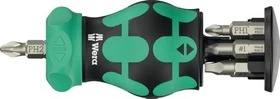 Wera Kraftform Kompakt Stubby Magazin RA 4 Bitset, 6-tlg.