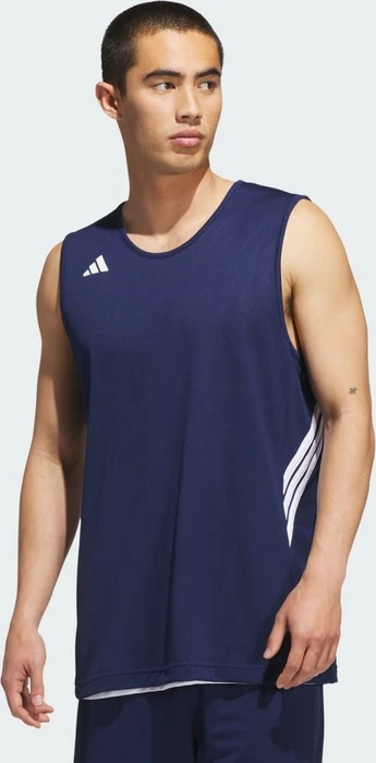 adidas 3G Speed Reversible Basketball Trikot ärmellos team navy/white (Herren)