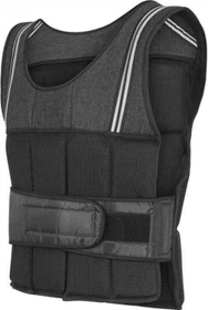 Gorilla Sports Klettverschluss Gewichtsweste 10kg schwarz