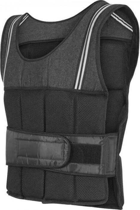 Gorilla Sports Klettverschluss Gewichtsweste 10kg schwarz
