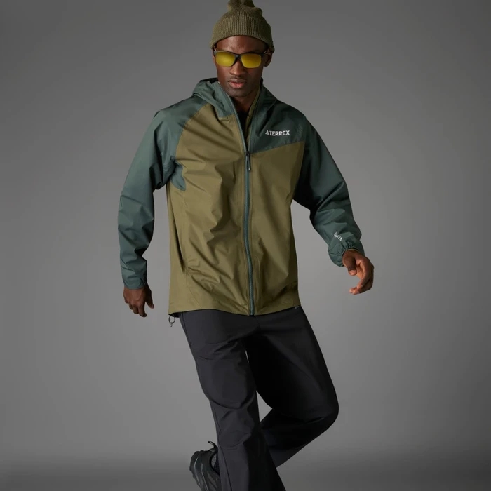 adidas Terrex Multi 2L Rain.RDY Funktionsjacke olive strata/legend ivy (Herren)