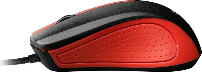 C-Tech WM-01R Wired Office Mouse schwarz/rot, USB