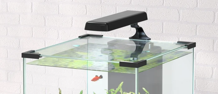 Aquatlantis Nano Cubic 30 Aquarium-Set, Black High Gloss, 26l
