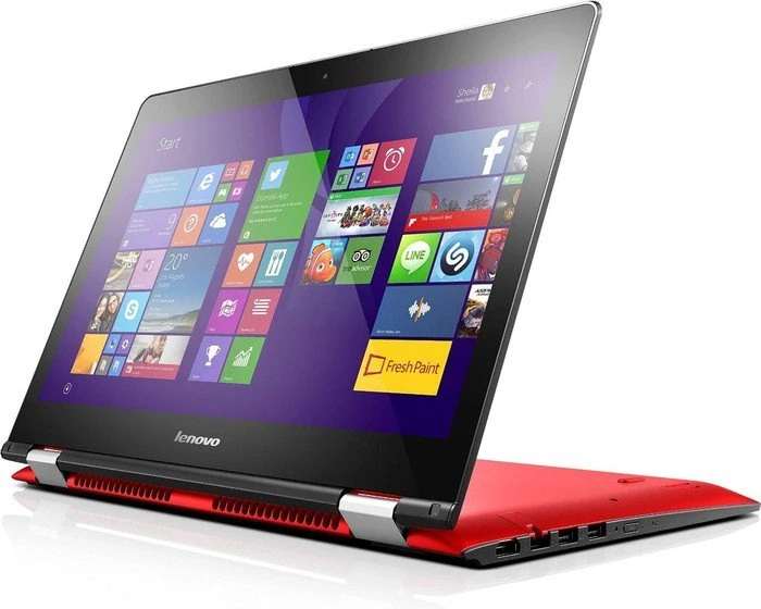 Lenovo Yoga 500-14IBD, rot, Pentium 3805U, 4GB RAM, 500GB HDD, DE