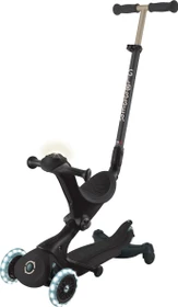 Globber Go Up Deluxe Lights 360° Kickboard schwarz