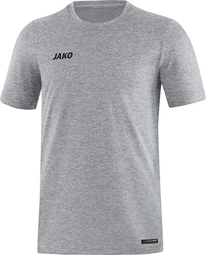 Jako Premium Basics T-Shirt kurzarm light grey melange