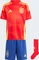 adidas UEFA EURO 2024 Spanien Mini Heimausrüstung (Junior) Vorschaubild