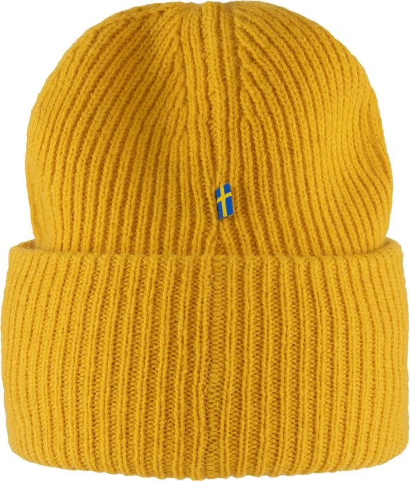 Fjällräven 1960 Logo Mütze mustard yellow