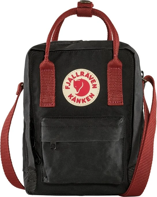 Fjällräven Kanken Sling Umhängetasche black/ox red