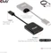 Club 3D MST-Hub DisplayPort 1.4 auf 2x DisplayPort Dual Monitor 4K60Hz Vorschaubild