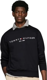 Tommy Hilfiger Rundhals mit Logo Stickerei Sweatshirt desert sky (Herren)