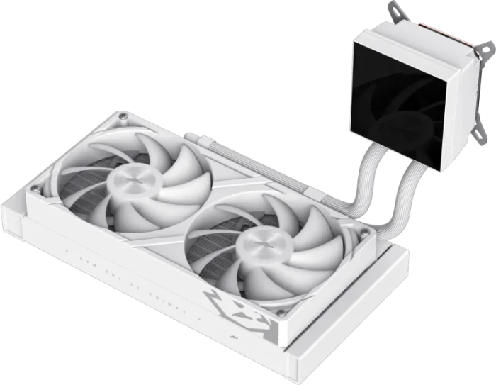 GameMax Glacier 240 WH, weiß