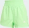 adidas Pacer Training 3-Streifen Woven High-Rise Trainingshose kurz lime burst/white (Damen) Vorschaubild