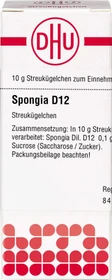 DHU Spongia D12 Globuli, 10g