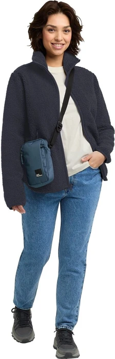 Jack Wolfskin High Curl Fleece Jacke dark navy (Damen)