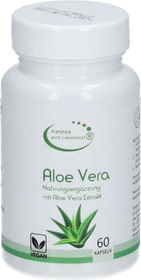 Hannes pure Lebenslust Aloe Vera 200:1 Kapseln, 60 Stück