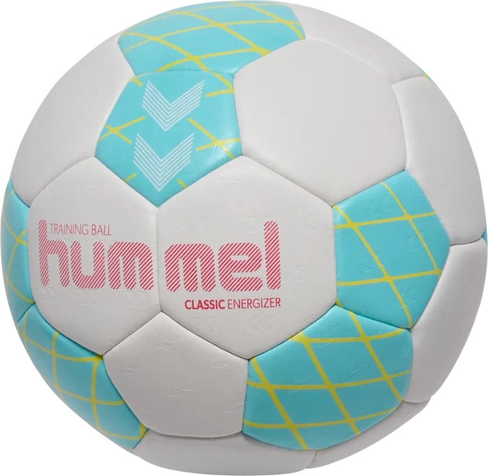 hummel Classic Energizer Handball off white/light blue/yellow