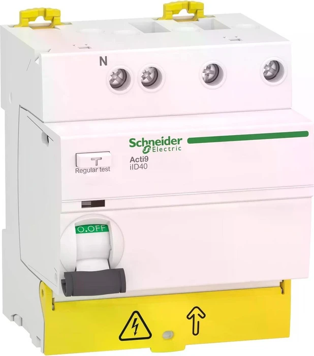 Schneider Electric Acti9 iID40 - Fehlerstromschutzschalter - 3P+N - 40A - 30mA - Typ A