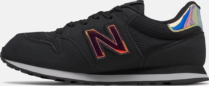 New Balance 500 Classic black/white/rainbow (Damen)