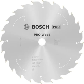 Bosch Professional Standard for Wood Kreissägeblatt 24Z, 184x1.1x16mm, 1 Stück