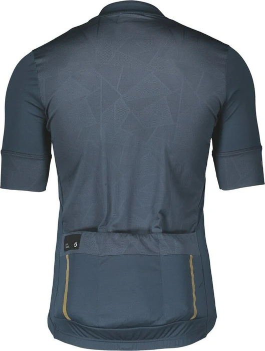 Scott Endurance 10 Trikot kurzarm nightfall blue/ochre yellow (Herren)