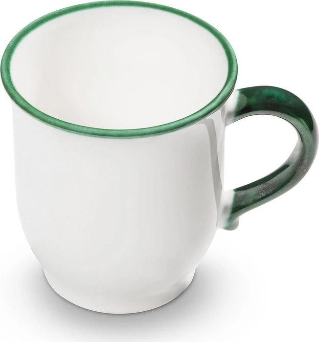 Gmundner Keramik Grüner Rand Schokotasse 300ml