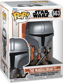 FunKo Pop! - Star Wars - The Mandalorian with Darksaber