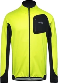 Gore Wear Partial Gore Windstopper Laufshirt langarm neon yellow/black (Herren)