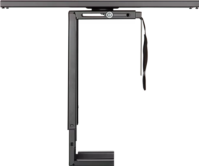 LogiLink Untertisch PC-Halterung, 360° drehbar, schwarz