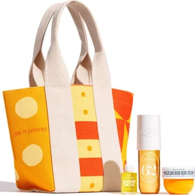 Sol de Janeiro The Sol Tote & Body Essentials Körperspray 90ml + DG 90ml + Öl 12ml + Creme 50ml + Tasche Geschenkset