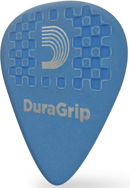 D'Addario Duralin Duragrip Pick, Medium/Heavy Gauge (1.0mm), 10-Pack