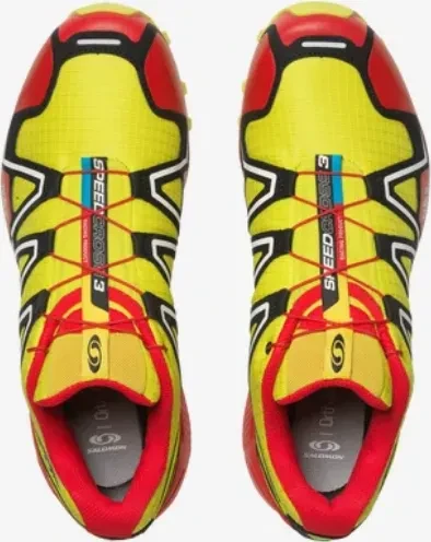 Salomon Speedcross 3 sulphur spring/high risk red/black