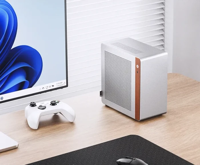 Jonsbo N10, silber, Mini-ITX