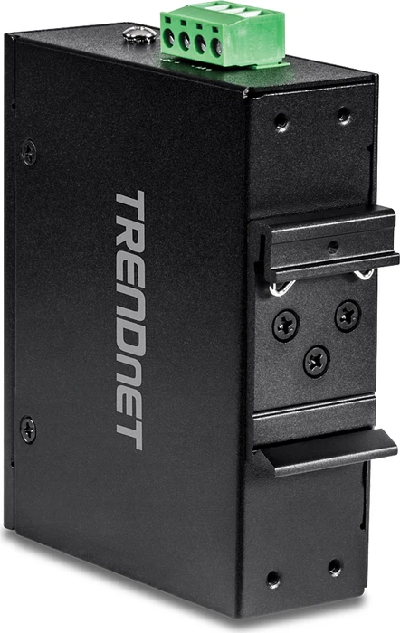 TRENDnet TI Hardened Industrial Railmount Switch, 5x RJ-45, 90W PoE+