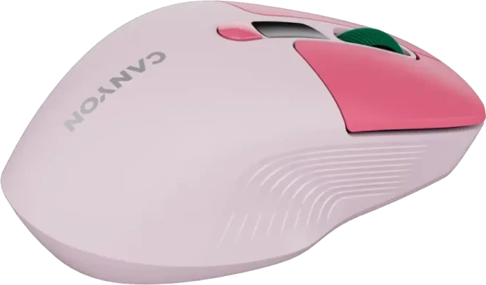Canyon MW-26 Wireless Mouse rosa, USB/Bluetooth