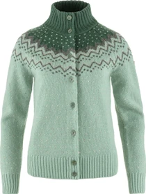 Fjällräven Övik Knit Strickjacke misty green/deep patina (Damen)