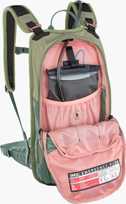 Evoc Stage 6 mit Trinksystem light olive/olive