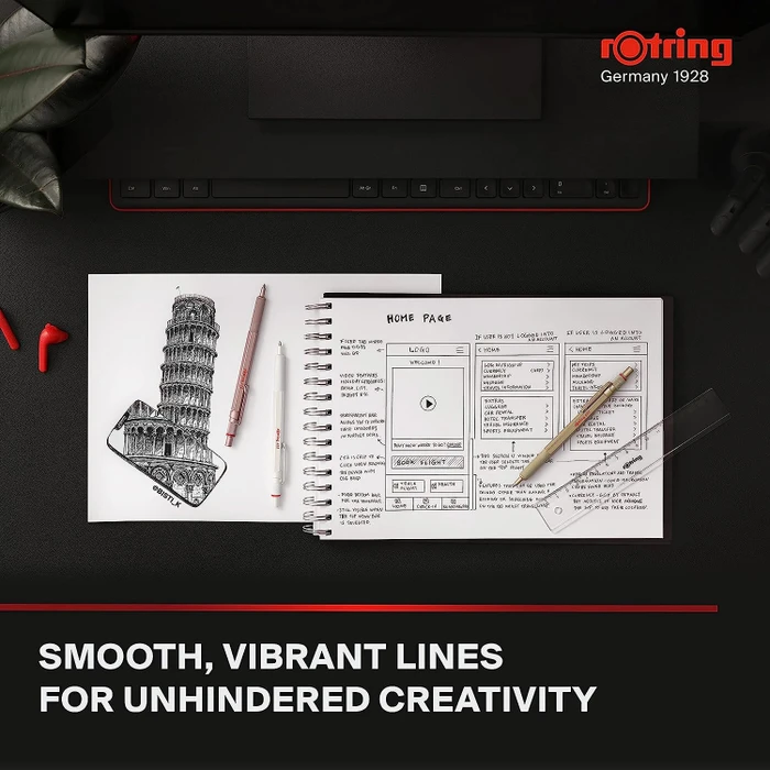 rOtring 600 Kugelschreiber perlweiß metallic