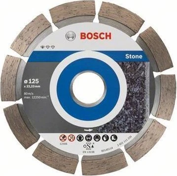 Bosch Professional Standard for Stone Diamanttrennscheibe, 125x1.6x22.23mm, 10 Stück