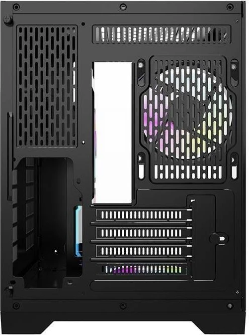 DarkFlash FT350 Black, Glasfenster