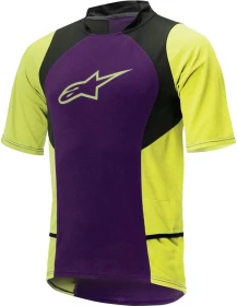 Alpinestars Drop 2 Trikot kurzarm purple/acid yellow (Herren)